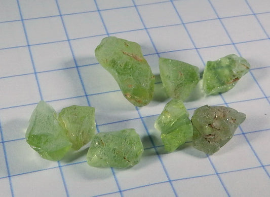 Peridot - 12.21ct - Hand Select Gem Rough - prettyrock.com