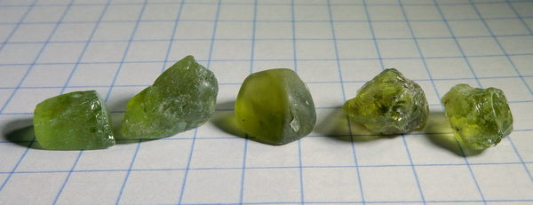 Peridot - 22.74ct - Hand Select Gem Rough - prettyrock.com