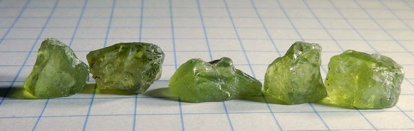 Peridot - 23.38ct - Hand Select Gem Rough - prettyrock.com