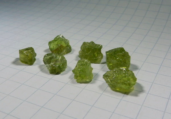 Peridot - 23.25ct - Hand Select Gem Rough - prettyrock.com