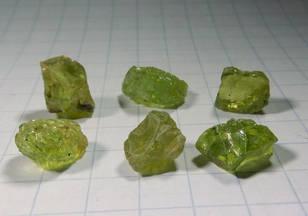 Peridot - 20.96ct - Hand Select Gem Rough - prettyrock.com