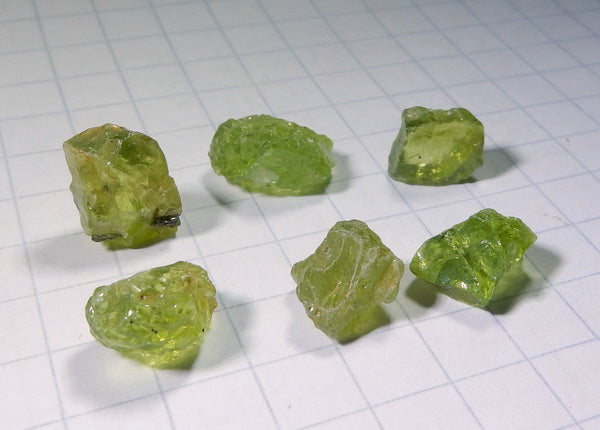 Peridot - 20.96ct - Hand Select Gem Rough - prettyrock.com