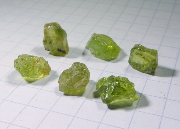 Peridot - 20.96ct - Hand Select Gem Rough - prettyrock.com