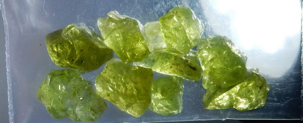 Peridot - 30.38ct - Hand Select Gem Rough - prettyrock.com