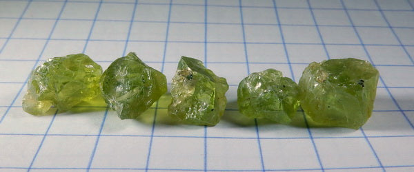 Peridot - 18.86ct - Hand Select Gem Rough - prettyrock.com