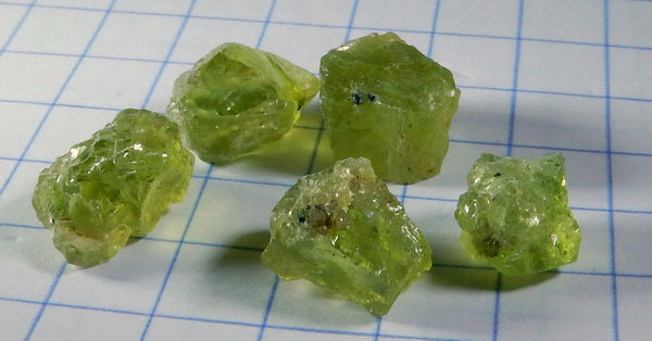 Peridot - 18.86ct - Hand Select Gem Rough - prettyrock.com