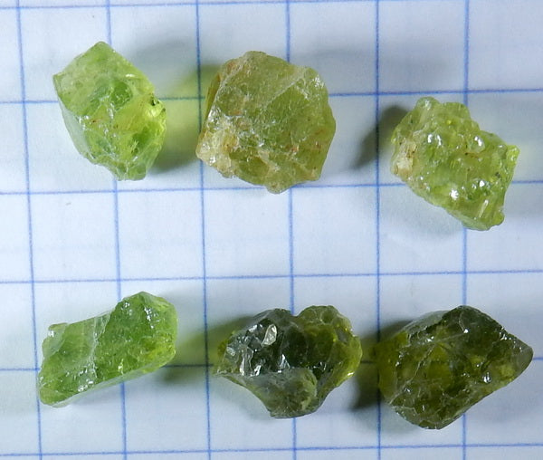 Peridot - 22.23ct - Hand Select Gem Rough - prettyrock.com