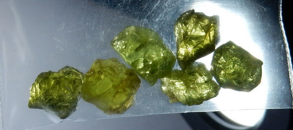 Peridot - 22.23ct - Hand Select Gem Rough - prettyrock.com