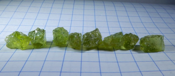 Peridot - 25.52ct - Hand Select Gem Rough - prettyrock.com