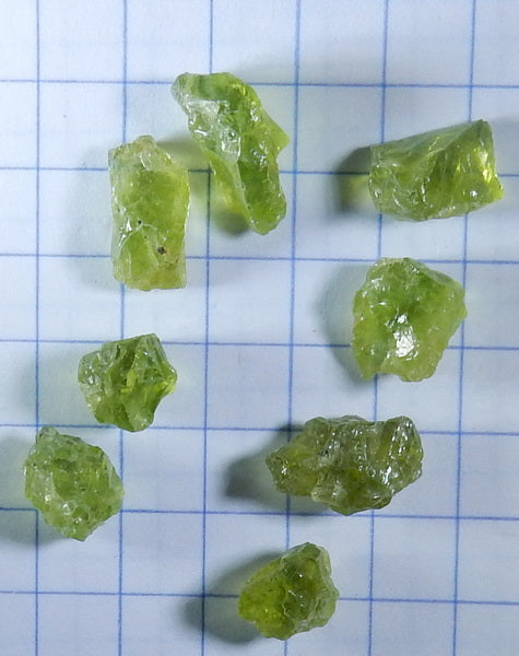 Peridot - 25.52ct - Hand Select Gem Rough - prettyrock.com