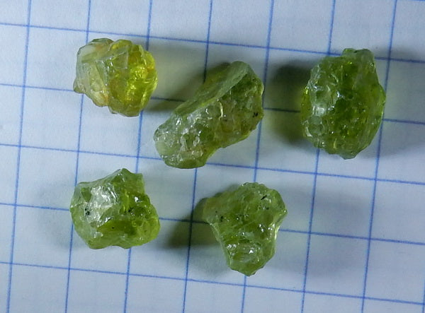 Peridot - 20.12ct - Hand Select Gem Rough - prettyrock.com