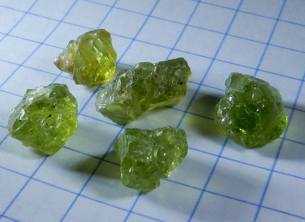 Peridot - 20.12ct - Hand Select Gem Rough - prettyrock.com