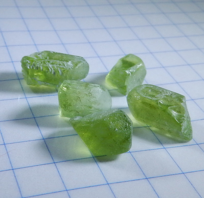 Peridot - 23.87ct - Hand Select Gem Rough - prettyrock.com