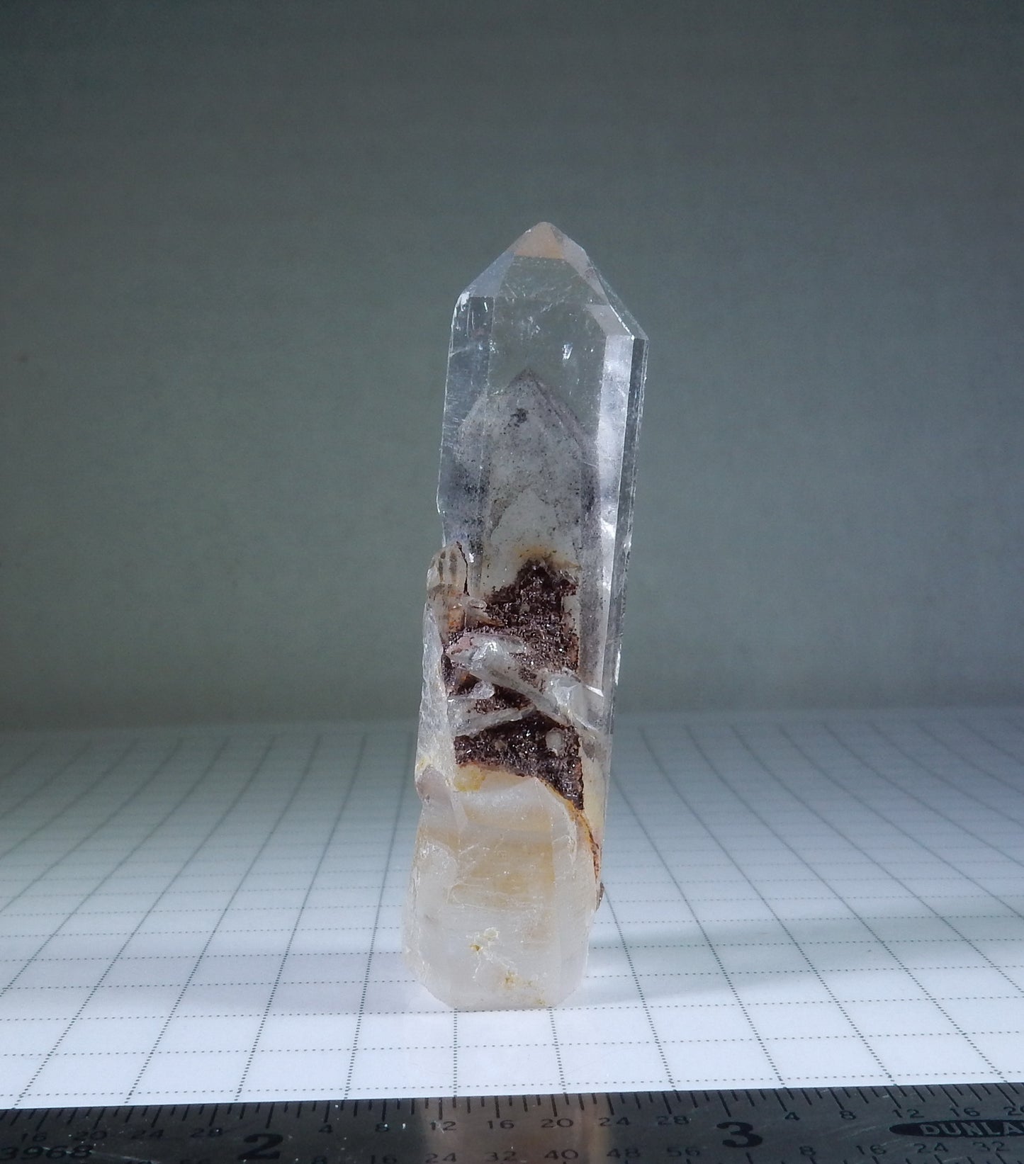 Quartz with Phantom Inclusions - Mineral Specimen - 64.12 ct - prettyrock.com