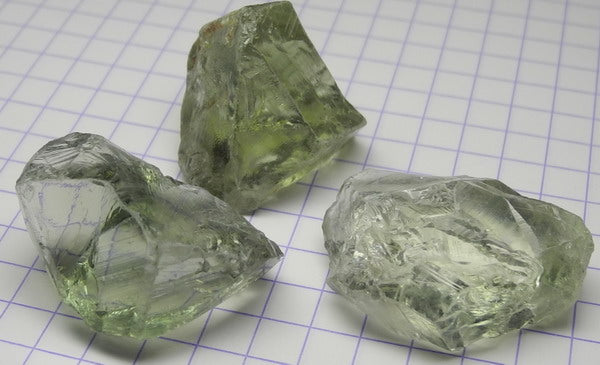 118 ct prasiolite quartz crytals- Hand Select Faceting Gem good Rough