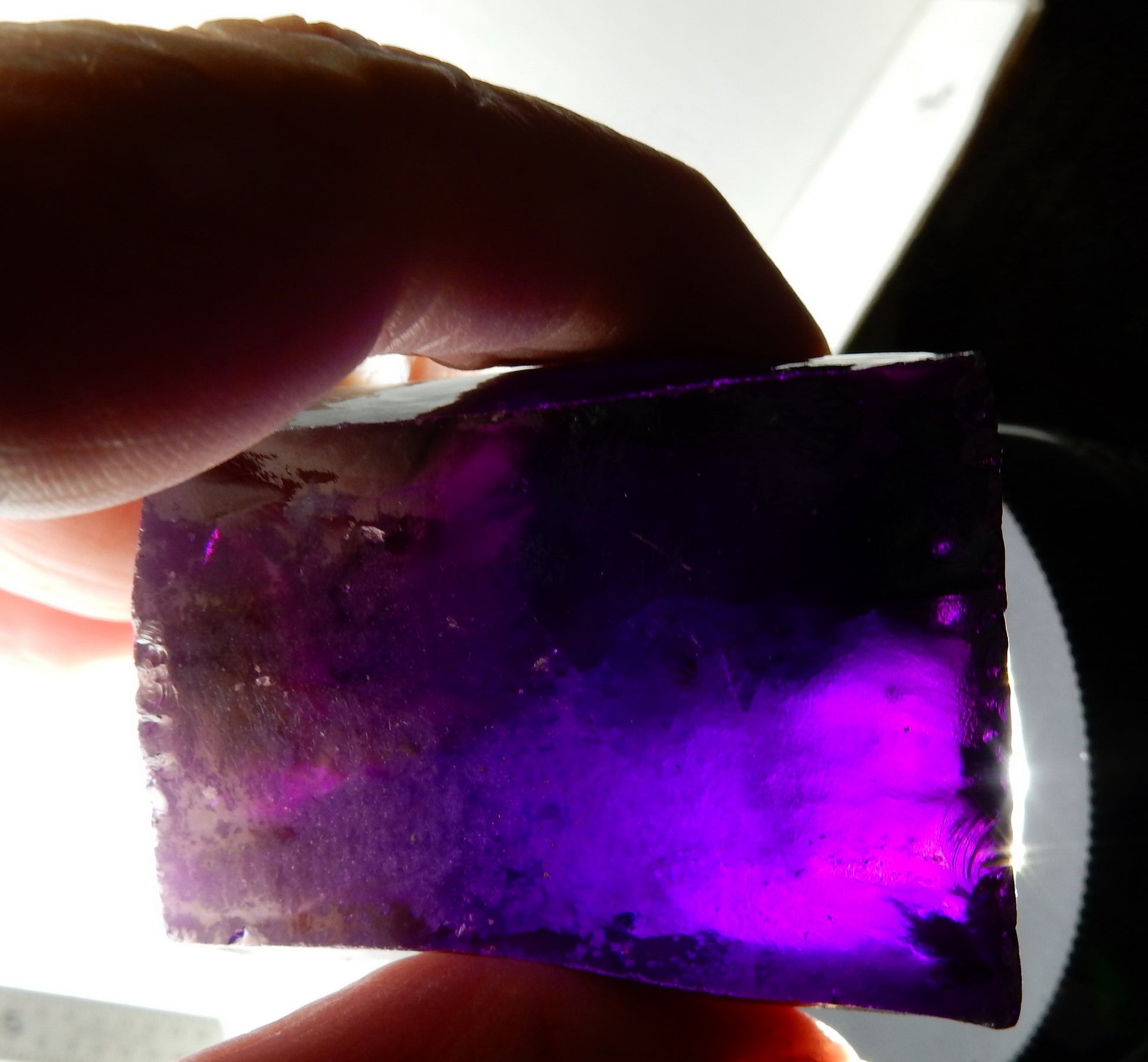 Purple Synthetic CZ - 1410ct - Hand Select Gem Rough - prettyrock.com