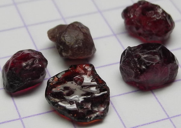 Pyrope Garnet - 6.3ct - Hand Select Gem Rough - prettyrock.com
