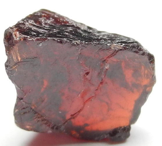 Red Zircon - 7.23ct - Hand Select Gem Rough - prettyrock.com