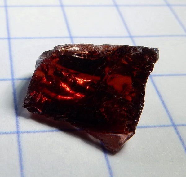 Red Zircon - 3.57ct - Hand Select Gem Rough - prettyrock.com