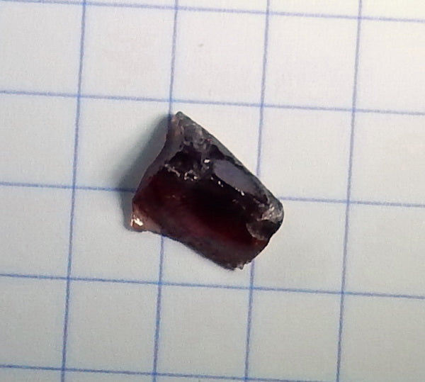 Red Zircon - 3.57ct - Hand Select Gem Rough - prettyrock.com