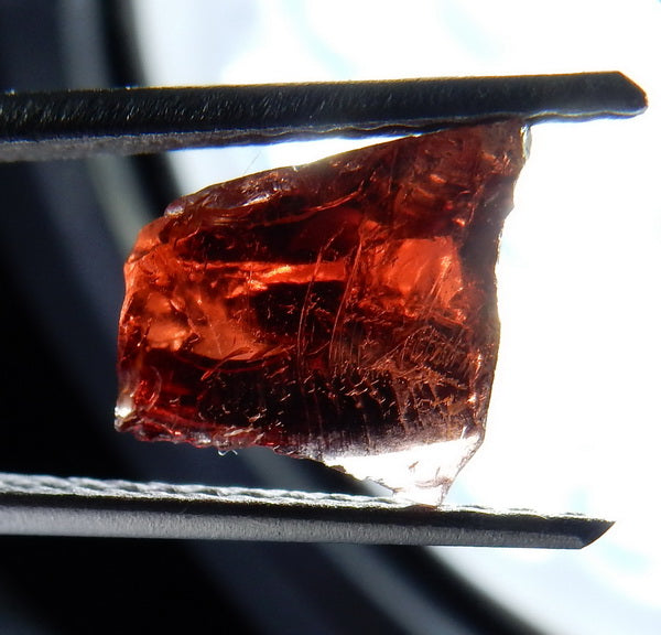 Red Zircon - 3.57ct - Hand Select Gem Rough - prettyrock.com