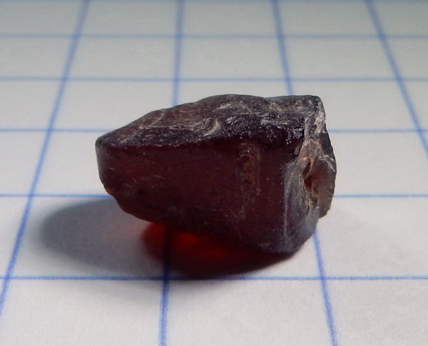 Red Zircon - 4.27ct - Hand Select Gem Rough - prettyrock.com