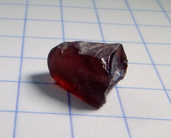 Red Zircon - 4.27ct - Hand Select Gem Rough - prettyrock.com