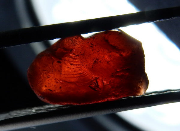 Red Zircon - 4.27ct - Hand Select Gem Rough - prettyrock.com