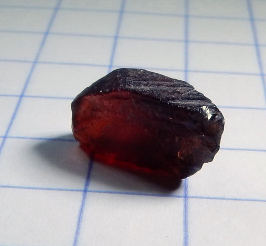 Red Zircon - 3.59ct - Hand Select Gem Rough - prettyrock.com