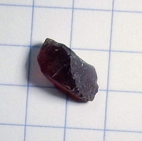 Red Zircon - 3.59ct - Hand Select Gem Rough - prettyrock.com