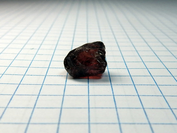 Red Zircon - 7.27ct - Hand Select Gem Rough - prettyrock.com