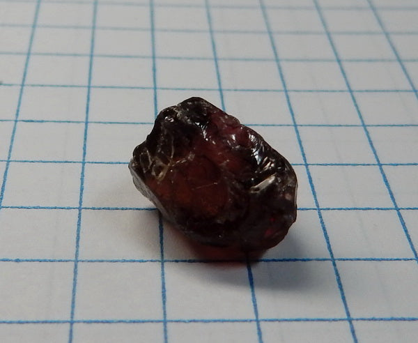 Red Zircon - 7.27ct - Hand Select Gem Rough - prettyrock.com