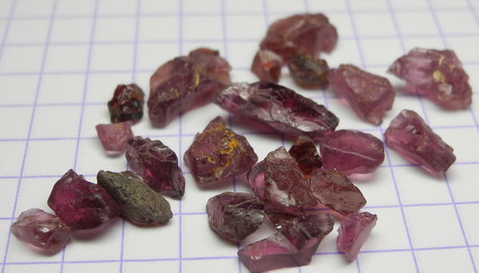 NC Rhodolite Garnet - 21.5ct - Hand Select Gem Rough - prettyrock.com
