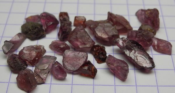NC Rhodolite Garnet - 21.5ct - Hand Select Gem Rough - prettyrock.com