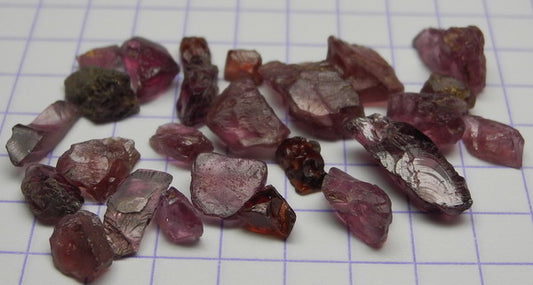 NC Rhodolite Garnet - 21.5ct - Hand Select Gem Rough - prettyrock.com