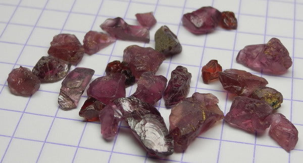 NC Rhodolite Garnet - 21.5ct - Hand Select Gem Rough - prettyrock.com