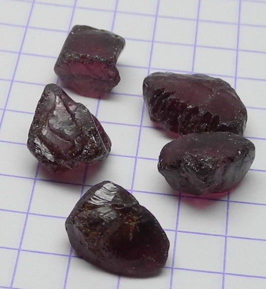 Rhodolite Garnet - 24.97ct - Hand Select Gem Rough - prettyrock.com