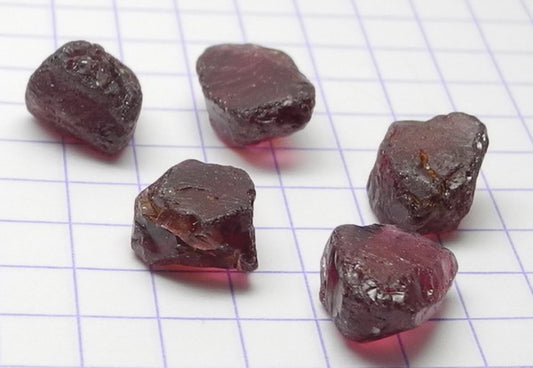 Rhodolite Garnet - 24.72ct - Hand Select Gem Rough - prettyrock.com