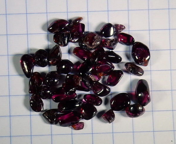 Rhodolite Garnet - 32.68ct - Hand Select Gem Rough - prettyrock.com