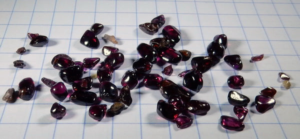 Rhodolite Garnet - 33.78ct - Hand Select Gem Rough - prettyrock.com