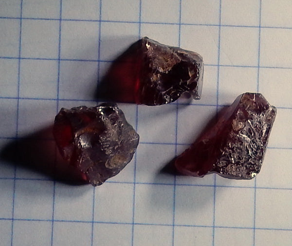 Rhodolite Garnet - 31.47ct - Hand Select Gem Rough - prettyrock.com