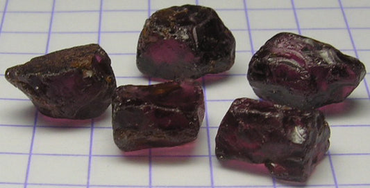 Rhodolite Garnet - 20.65ct - Hand Select Gem Rough - prettyrock.com