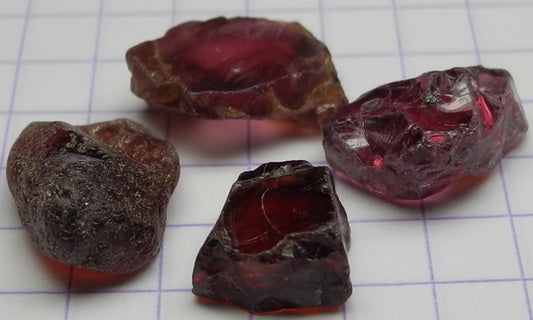Rhodolite Garnet - 22.6ct - Hand Select Gem Rough - prettyrock.com
