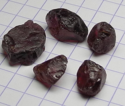 Rhodolite Garnet - 25.59ct - Hand Select Gem Rough - prettyrock.com