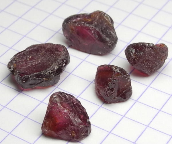 Rhodolite Garnet - 25.59ct - Hand Select Gem Rough - prettyrock.com