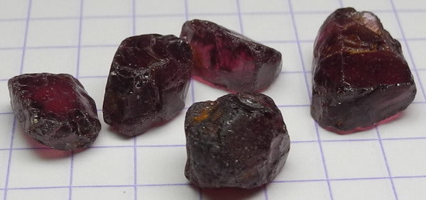 Rhodolite Garnet - 22.27ct - Hand Select Gem Rough - prettyrock.com