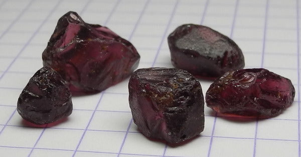 Rhodolite Garnet - 25.35ct - Hand Select Gem Rough - prettyrock.com