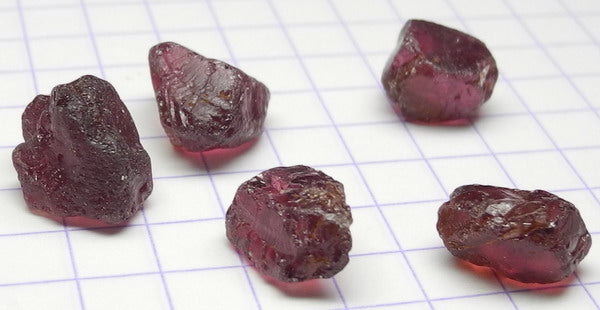 Rhodolite Garnet - 20.03ct - Hand Select Gem Rough - prettyrock.com
