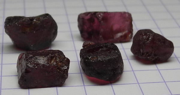 Rhodolite Garnet - 25.21ct - Hand Select Gem Rough - prettyrock.com