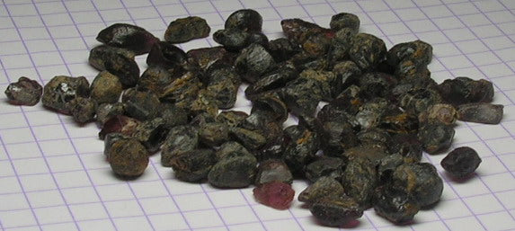 Rhodolite Garnet - 129.8ct - Hand Select Gem Rough - prettyrock.com